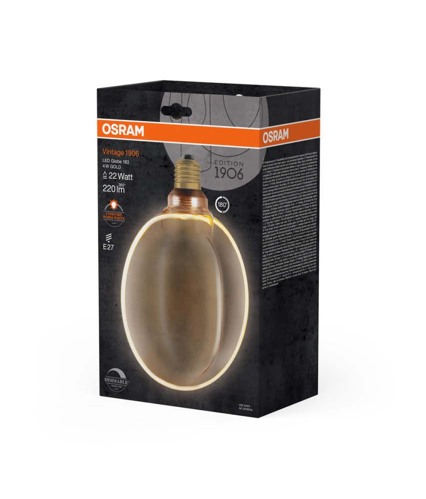 LED OSR O-FIL 4W GL183 OR E27