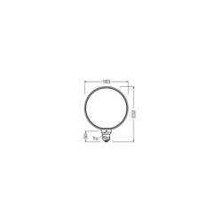 LED OSR O-FIL 4W GL183 OR E27